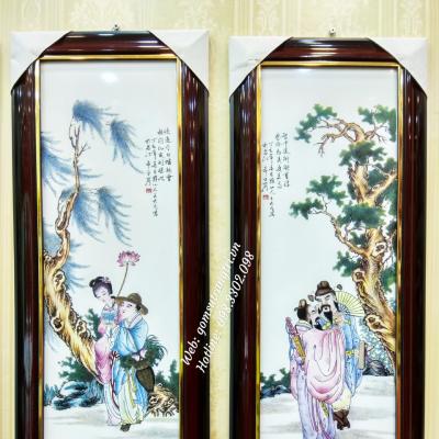 Tranh Sứ Bát Tiên Bình Đồ